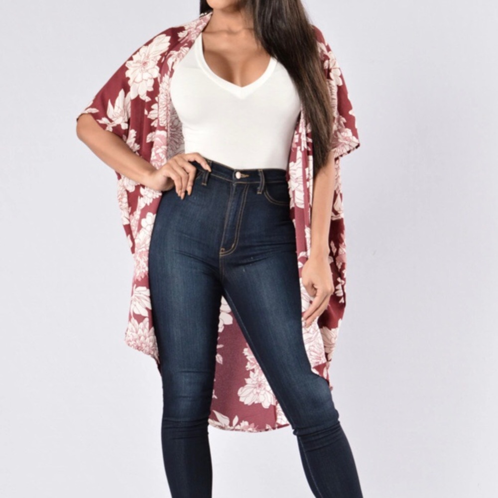 Fashion Nova Going Away Kimono